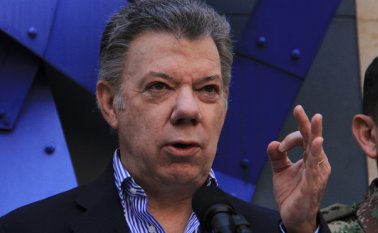 Juan Manuel Santos, presidente de Colombia. Colprensa