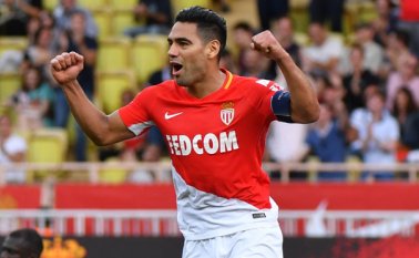 Falcao marcó dos goles el sábado con el Mónaco. AFP