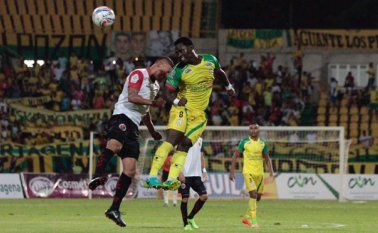 Cúcuta Deportivo empezó marcando en el segundo tiempo. Colprensa