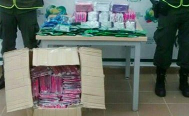 La mercancía fue avaluada en más de siete millones de pesos. Cortesía