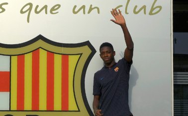 Dembélé fue operado con éxito del muslo izquierdo Archivo