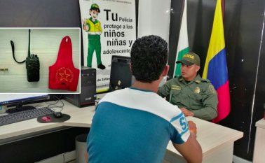 El joven relató que llevaba cuatro años en el Epl, luego que algunos de sus familiares lo entregaron con el fin de evitar que atentaran en contra del resto de sus familiares. Policía Nacional