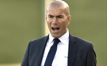 Zinedine Zidane, técnico del Real Madrid. Archivo