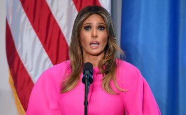 Melanía Trump. AFP