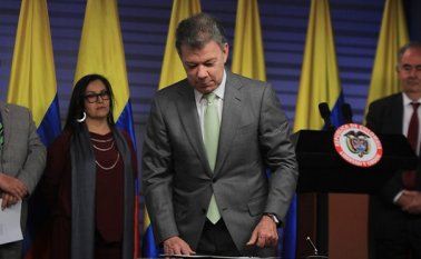 Rueda de prensa en la que fueron anunciados los nombres de los Magistrados de la JEP, por los miembros del comité de selección. Colprensa