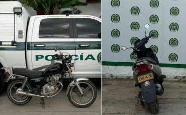 En lo que va corrido del año se han recuperado 141 motocicletas en todo Norte de Santander. Cortesía