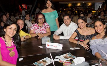 María Ortega, Alexandra Alvarez, Ana Llanes,Francisco Díaz, Alix Peñaranda, Erika Muñoz y Marisol Villamizar. Luis Alfredo Estévez