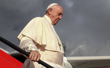 Papa Francisco en Colombia. AFP
