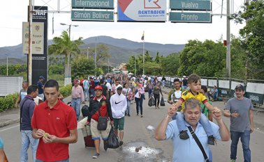 Venezolanos llegaron con normalidad a pesar de las dificultades que tenían para cambiar sus bolívares. Edinsson Figueroa