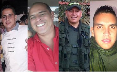 Leonard andrés Caballero Romero, ‘Pimpollo’; Alberto José Caballero Romero, ‘Cheo’. Los policías son señalados de recibir dinero para no hacer controles. Cortesía