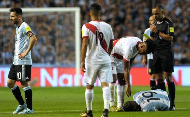 Argentina quedó relegada al sexto puesto con las manos vacías, por ahora. AFP