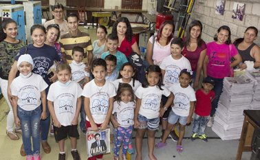 Niños, niñas y jóvenes de la Fundación Soñar. Juan Pablo Cohen