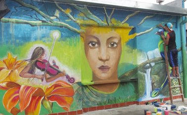 Los artistas participantes harán murales en Chinácota, Pamplona, Ragonvalia y Toledo, donde se hará un acercamiento con la comunidad indígena u’wa de la vereda Samoré. Archivo