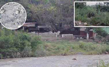 Las vainillas de fusil quedaron en suelo colombiano. La Policía ha sido atacada tres veces en los últimos días. A 150 metros de donde fue atacada la Policía, hay una base de la Guardia. Cristian Herrera