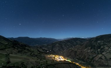 Panorámica nocturna de Cácota, Norte de Santander @myesidrodriguez