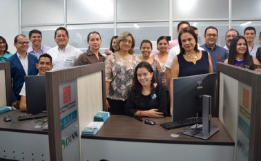 Tras ser formados, los estudiantes de Contaduría Pública serán quienes operen este Núcleo de Apoyo Contable y Fiscal, Cortesía