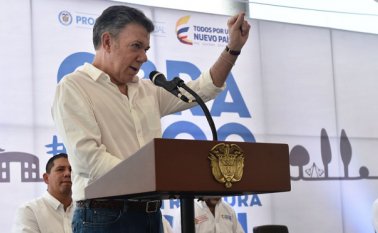 Juan Manuel Santos, presidente de Colombia. Colprensa