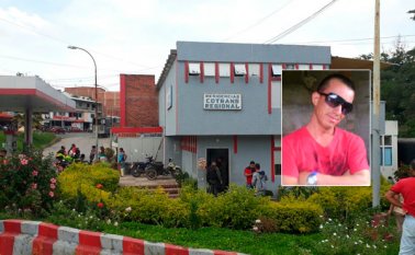 Libardo Alfonso León Benítez era empleado del lugar. @casd0804