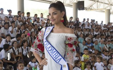 Laura González, señorita Colombia. Archivo La Opinión