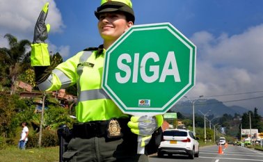 Autoridades piden a la ciudadanía prudencia en las vías. Colprensa