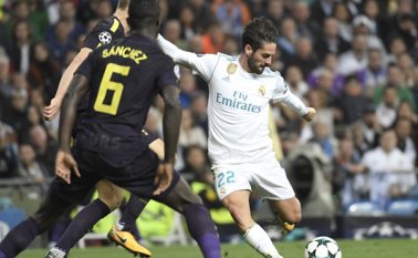 Real Madrid y Tottenham empataron a 1 gol. AFP