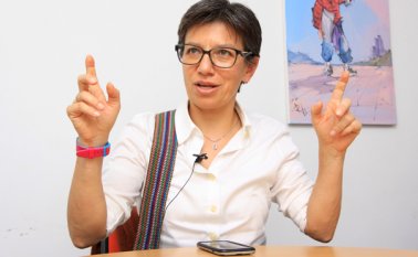 Claudia López, senadora y candidata presidencial. Archivo