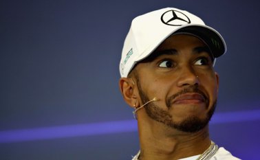 Lewis Hamilton. AFP