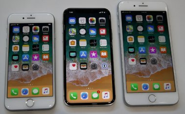 Desde este viernes comenzaron las reservas para tener el próximo viernes 27 el iPhone 8 y el iPhone 8 Plus. AFP