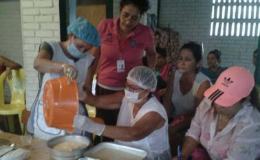 Los cursos son impartidos por profesionales del Sena y la secretaría departamental de la Mujer, que firmaron un convenio para consolidar la estrategia de productividad. A la fecha, van 1.400 mujeres capacitadas en toda la región. Cortesía