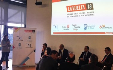 Javier Guillén, director general de Unipublic (la sociedad organizadora de la Vuelta), hizo este anuncio en un acto en el Centro Pompidou de París. Twitter