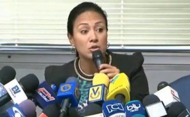 Laidy Gómez, gobernadora de El Táchira. Cortesía