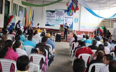 El alcalde Jairo Castellanos presentó a la comunidad el Centro de Desarrollo Empresarial. La inducción que estará a cargo de la Universidad de Pamplona, irá dirigida a 20 empresarios y emprendedores del municipio. Cortesía