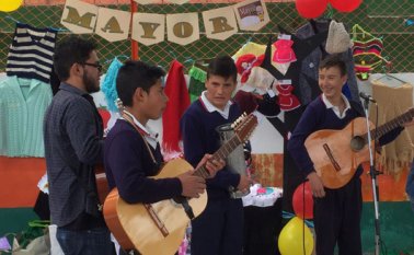 La iniciativa de formar una nueva banda musical busca mantener vivas las tradiciones del folclor regional. Cortesía