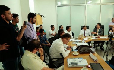 La Universidad de Pamplona reformará Estatuto General de la Institución. La decisión se tomó tras un Consejo Superior de la Universidad.Pamplona vuelve a clases. Cortesía