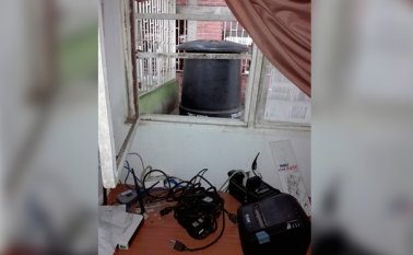 El último robo fue de 10 computadores y un televisor de 42 pulgadas. Cortesía