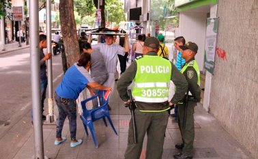 El Concejo también solicitó el fortalecimiento de la línea de mando con la Policía Metropolitana de Cúcuta, en la lucha para evitar la ocupación del espacio público. Archivo