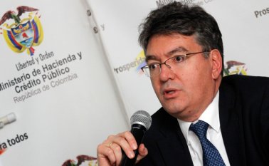 Mauricio Cárdenas, ministro de Hacienda y Crédito Público, señaló que el titular de que el país está próximo a firmar un crédito por cerca de US$116 millones con el Banco de Desarrollo de Alemania. Colprensa