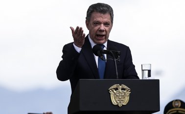 El Presidente Santos afirmó que espera que su sucesor "construya sobre lo construido". Colprensa