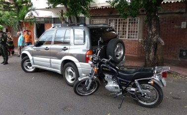 El hecho se presentó a las 12 del mediodía de este viernes. Johan Castillo