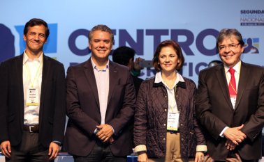 Rafael Nieto, Iván Duque, María del Rosario Guerra, Carlos Holmes Trujillo, y Paloma Valencia, estarán hoy en Cúcuta, hablando sobre economía de la frontera. Archivo