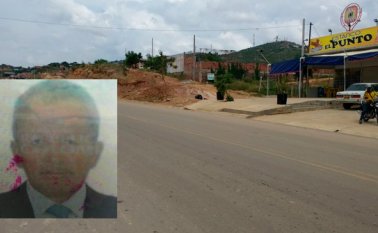 Antonio Acero Martínez murió tras el impacto. La Opinión