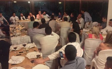 En el encuentro estuvieron industriales, empresarios, comerciantes y varios jóvenes. Cortesía