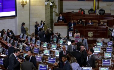 Imagen referencial del Congreso de la República. Colprensa