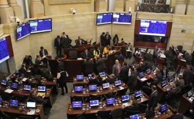 Plenaria del Senado. Colprensa