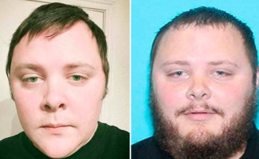 La foto de Devin Patrick Kelley fue distribuida en redes sociales. AFP