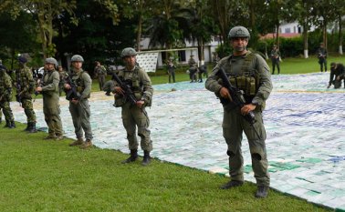 El cargamento pertenecía al Clan del Golfo. Colprensa