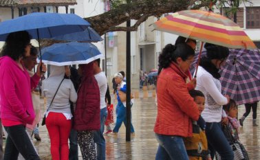 Las autoridades se mantendrán alertas ante los aguaceros. Archivo
