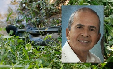 Un grupo de pescadores rescató el cadáver de Luis Evelio Quiñones, de la mitad del río y lo trasladó hasta la orilla para alertar a la Policía y a su familia. Mario Franco