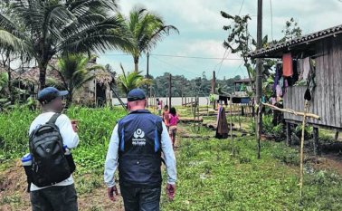 Al defensor Carlos Alfonso Negret envió a las autoridades civiles, militares y de policía la alerta sobre la aparición de la Gente del Orden en el Puerto. Colprensa