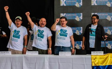 En septiembre, el bloque europeo decidió suspender a la extinta guerrilla colombiana de esta lista. Archivo